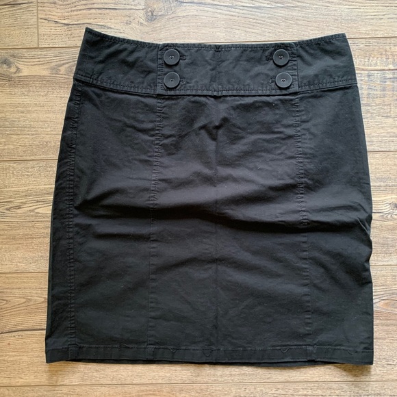 Ann Taylor Skirt Black 8 - Picture 1 of 5